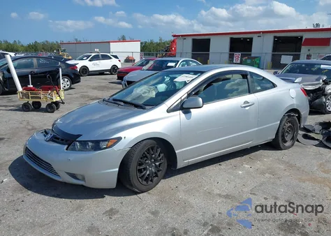2006 Honda Civic Lx из США, поврежденный, VIN 2HGFG12656H567503